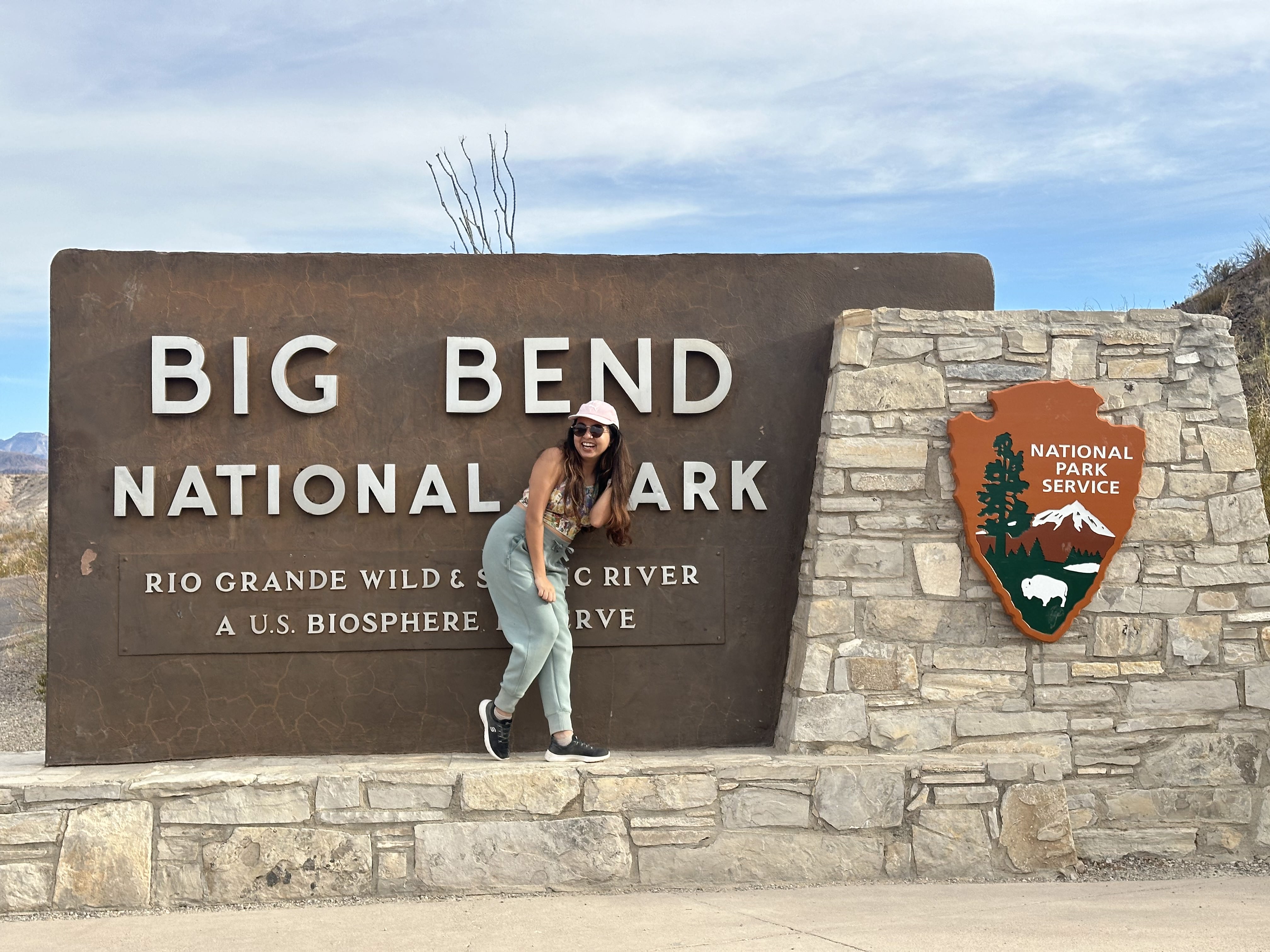 Big Bend National Park Sign